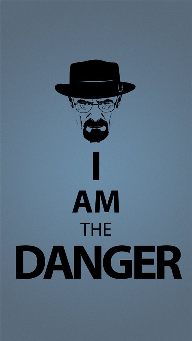I Am The Danger iPhone 8 wallpaper 