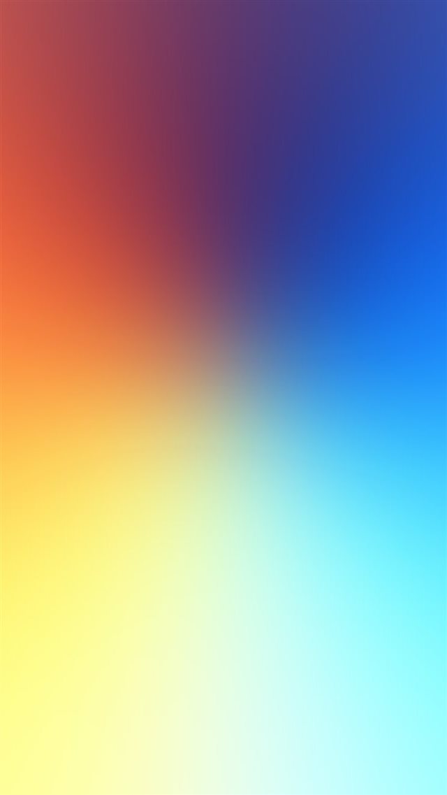 Rainbow Circle Reverse Gradation Blur iPhone 8 wallpaper 