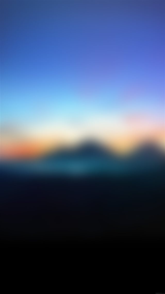 Mountain Sunrise Gradation Blur iPhone 8 wallpaper 