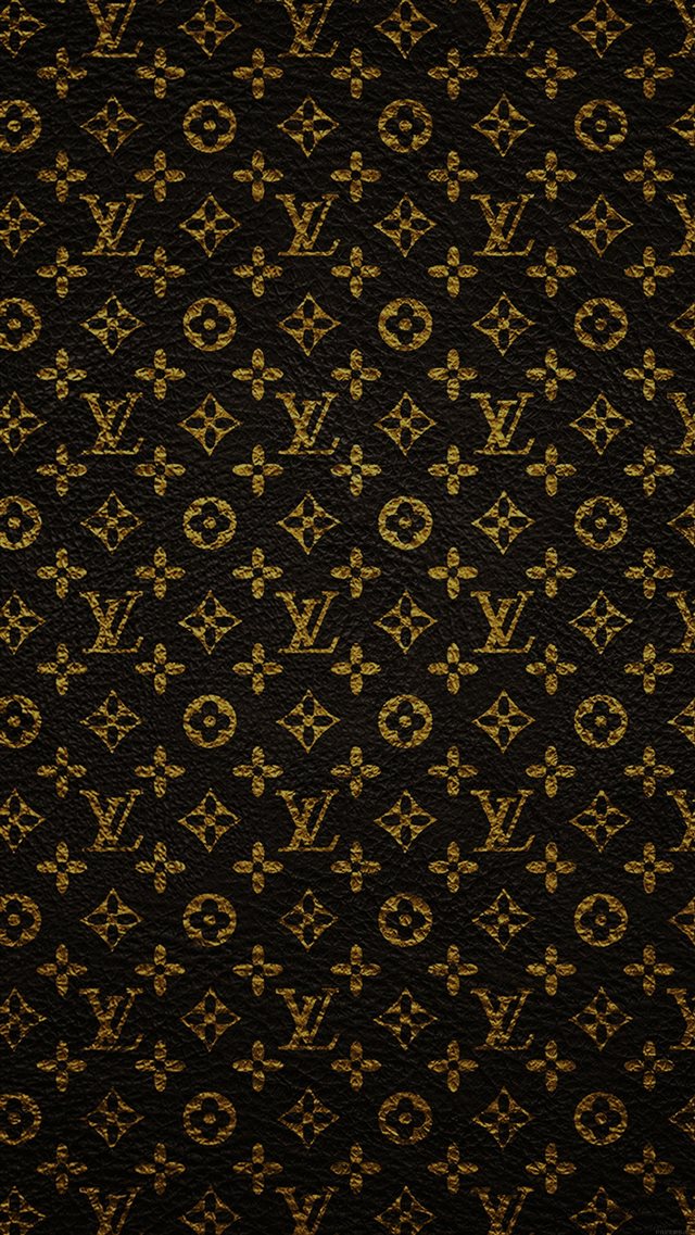 Louis Vuitton Dark Pattern Art iPhone 8 wallpaper 