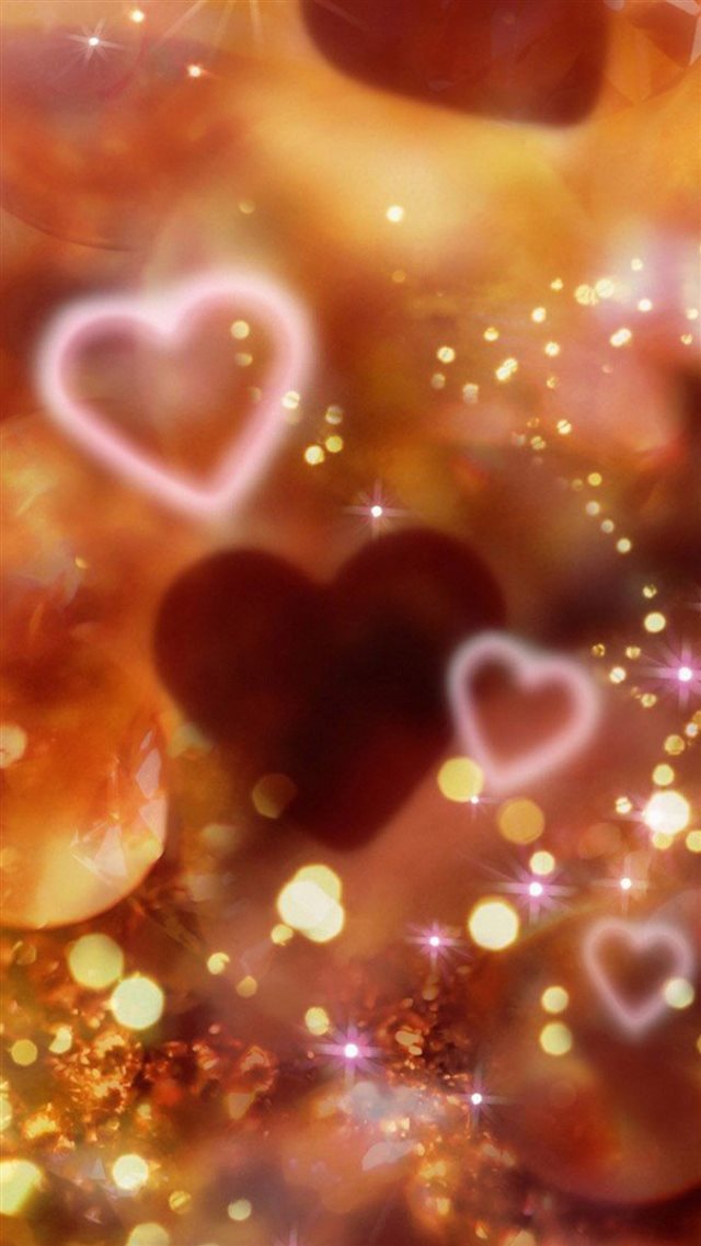 Shiny Love Sparkle Light Glitter Background iPhone 8 wallpaper 