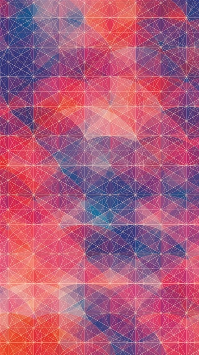 Abstract Colour Cuben Circle Background iPhone 8 wallpaper 