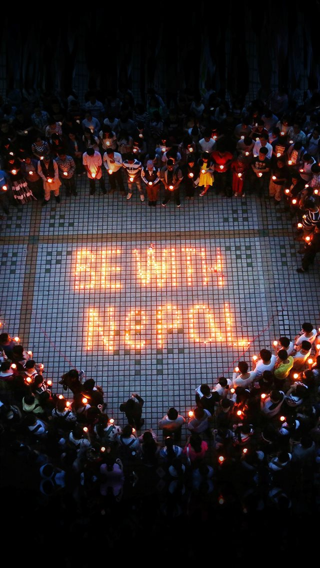 Be With Nepal iPhone 8 wallpaper 