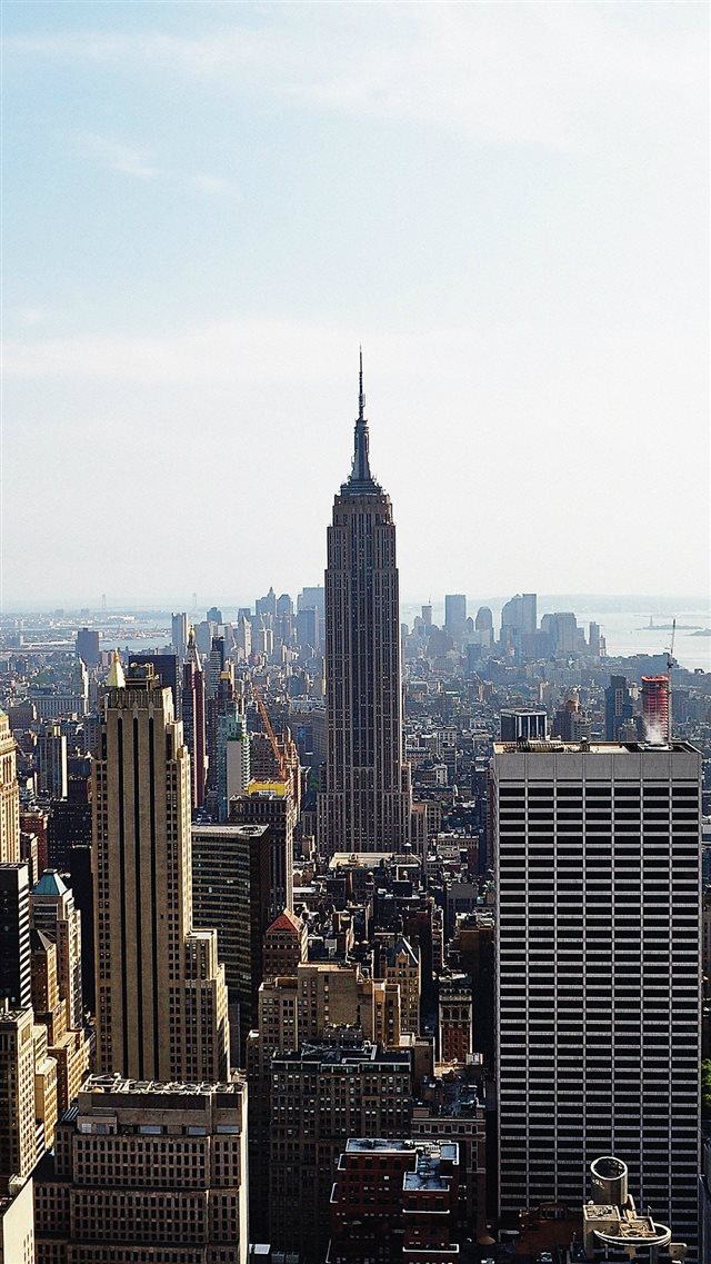 Building Architecture City Newyork Empire USA iPhone 8 wallpaper 