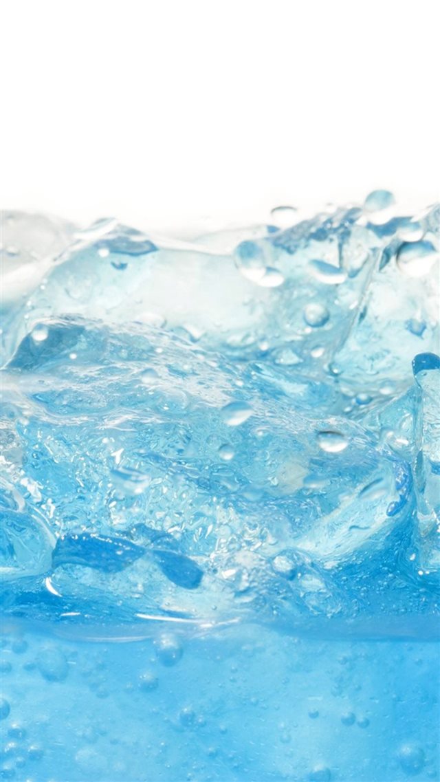 Crystal Bubble Water Splash Background iPhone 8 wallpaper 