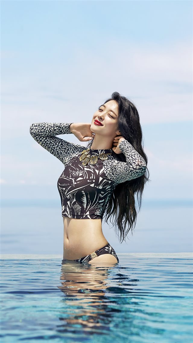 Bikini Korean iPhone 8 wallpaper 