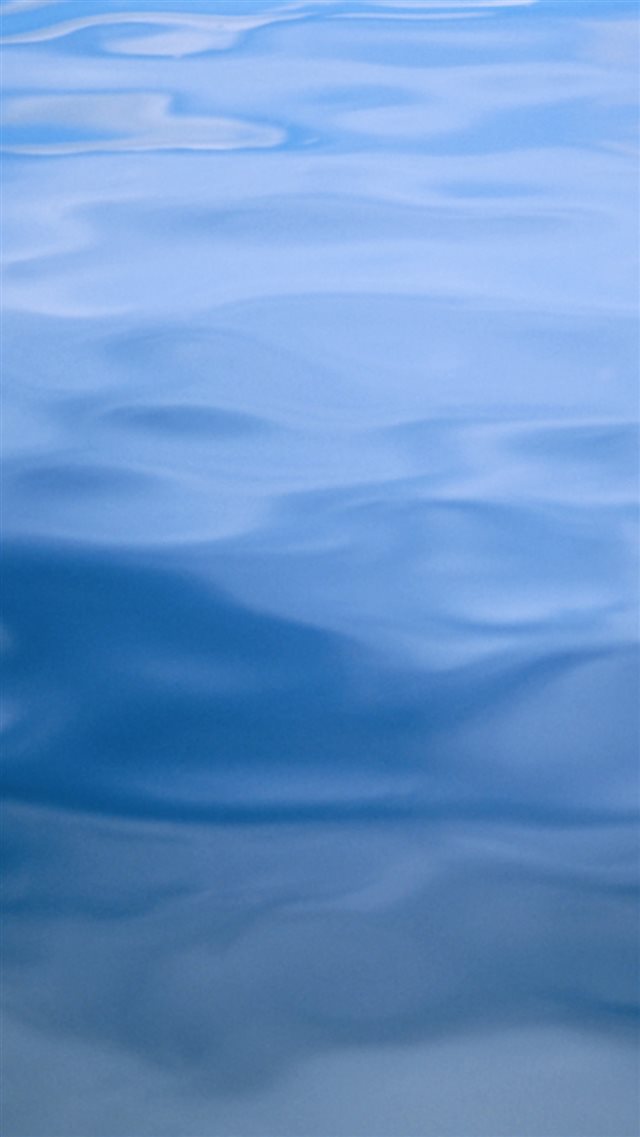 Calm Water Blue Wave Pattern iPhone 8 wallpaper 