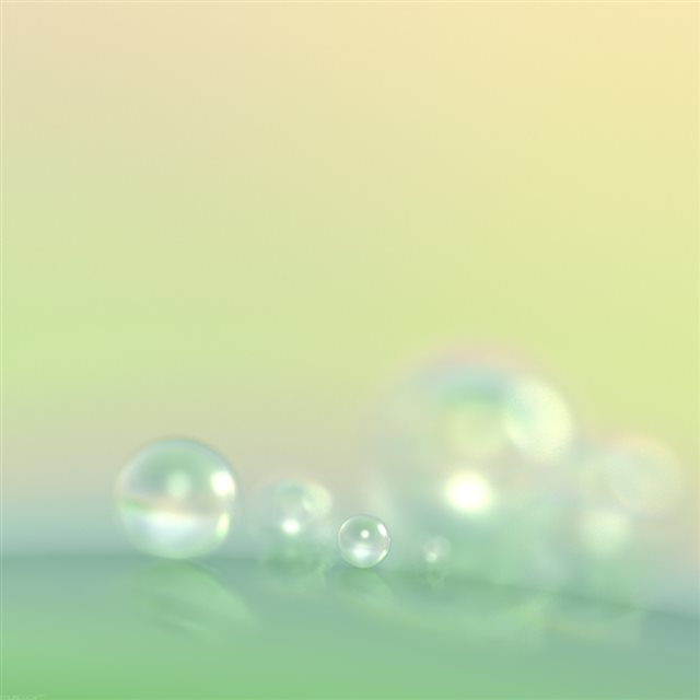 Dreamy Colorful Dew Drops Close Up iPad wallpaper 