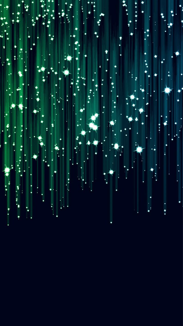 Glittering Meteor Shower Star Dark Pattern iPhone 8 wallpaper 