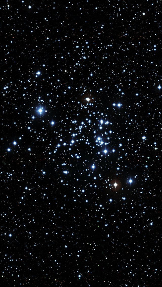 Globular Cluster Star Formation Region iPhone 8 wallpaper 