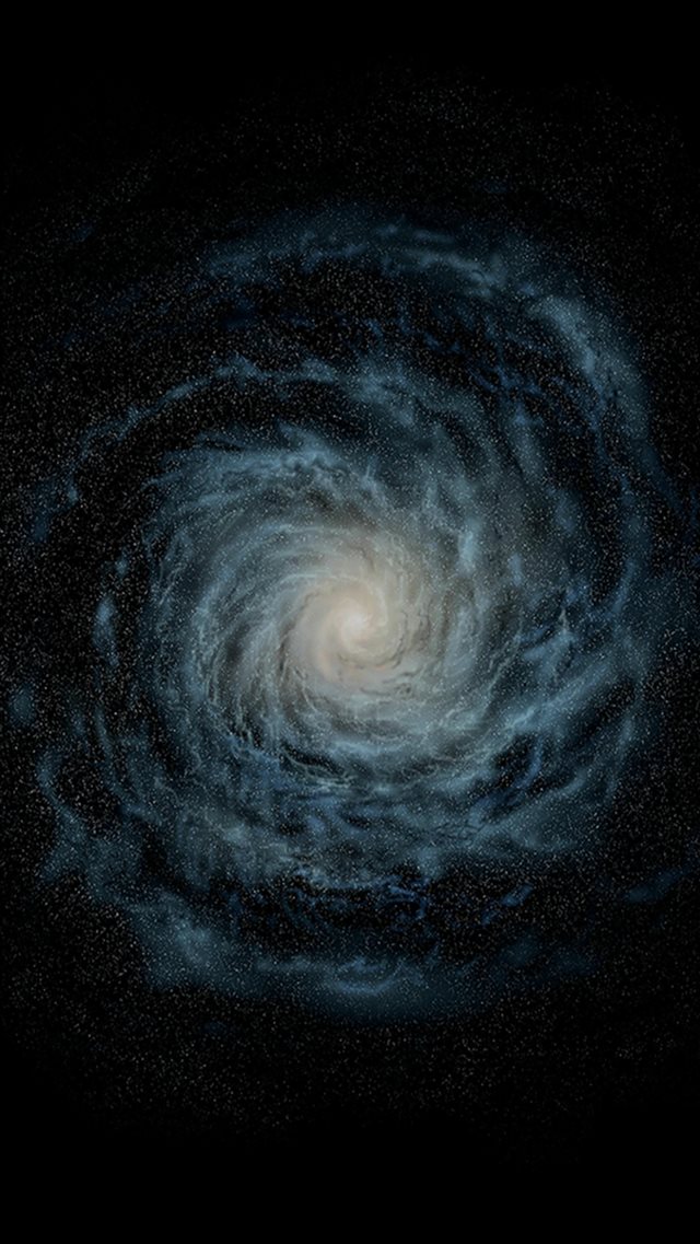 Outer Space Shiny Nebula Swirl  iPhone 8 wallpaper 