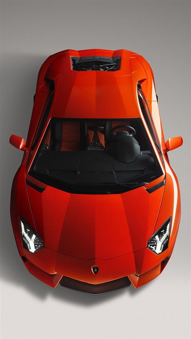 Pretty Red Lamborghini  iPhone 8 wallpaper 