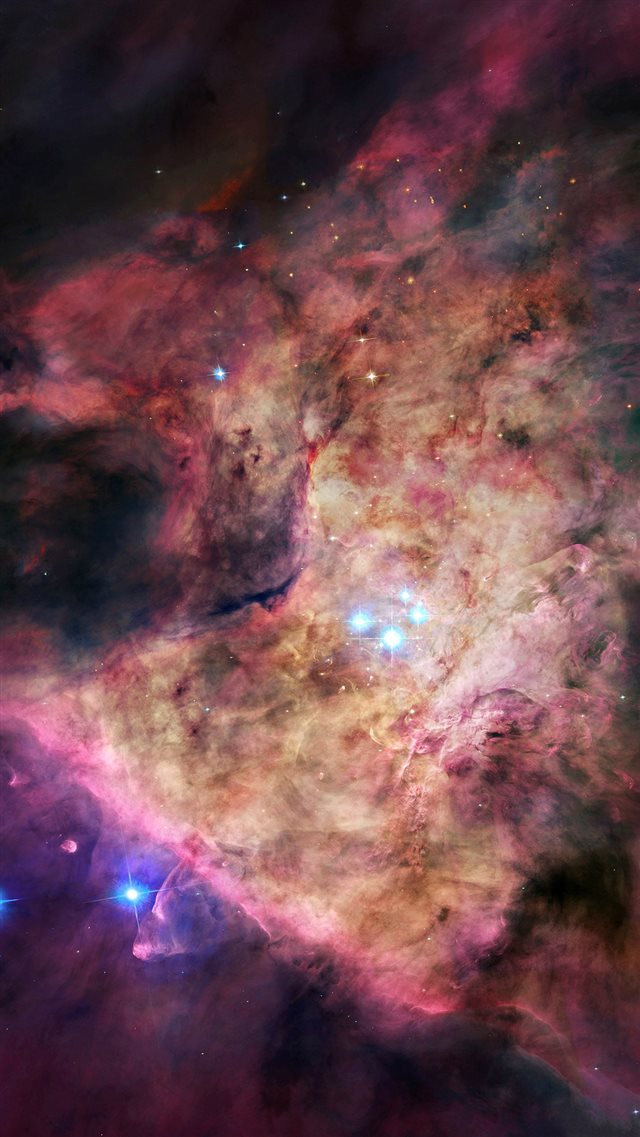 Space Andromeda Galaxy Star Art iPhone 8 wallpaper 
