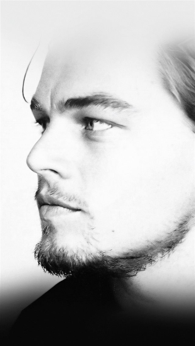 Leonardo Dicaprio Face Film Star iPhone 8 wallpaper 