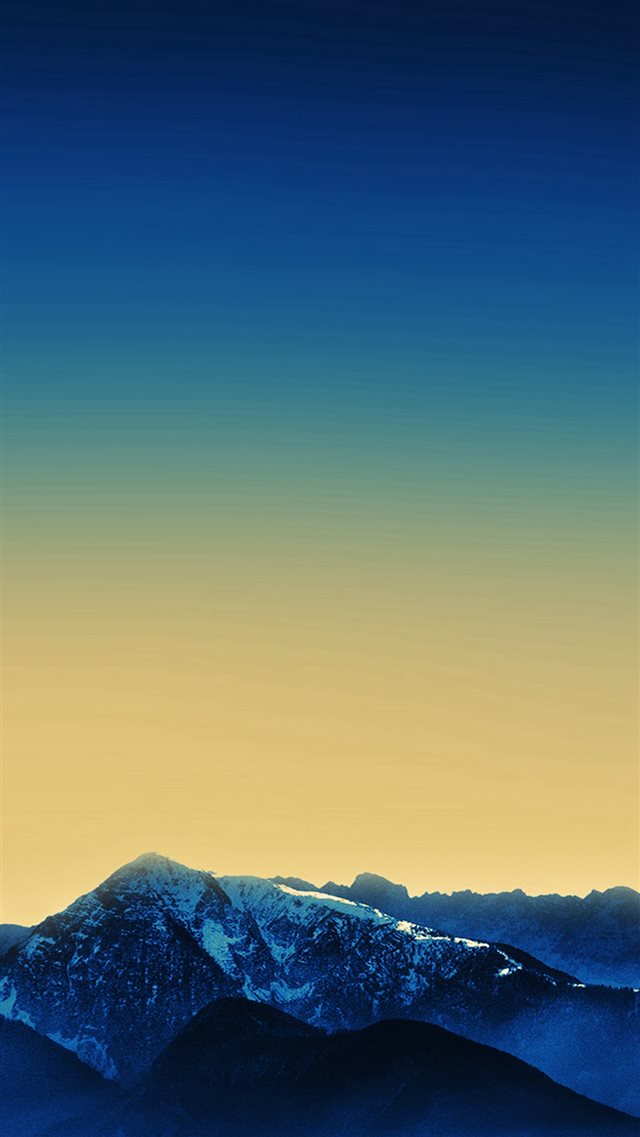 Dark Blue Wallpaper Official Mountain Apple Art iPhone 8 wallpaper 