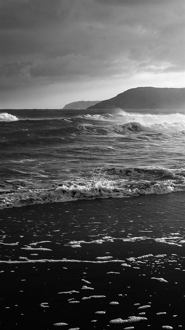 Beach Costal Nature Sea Water Summer Flare iPhone 8 wallpaper 