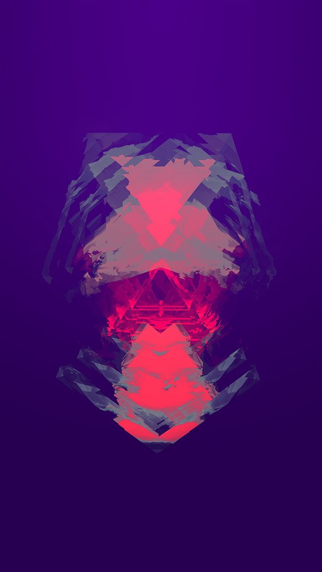Darkflow Purple Digital Abstract Art Pattern iPhone 8 wallpaper 