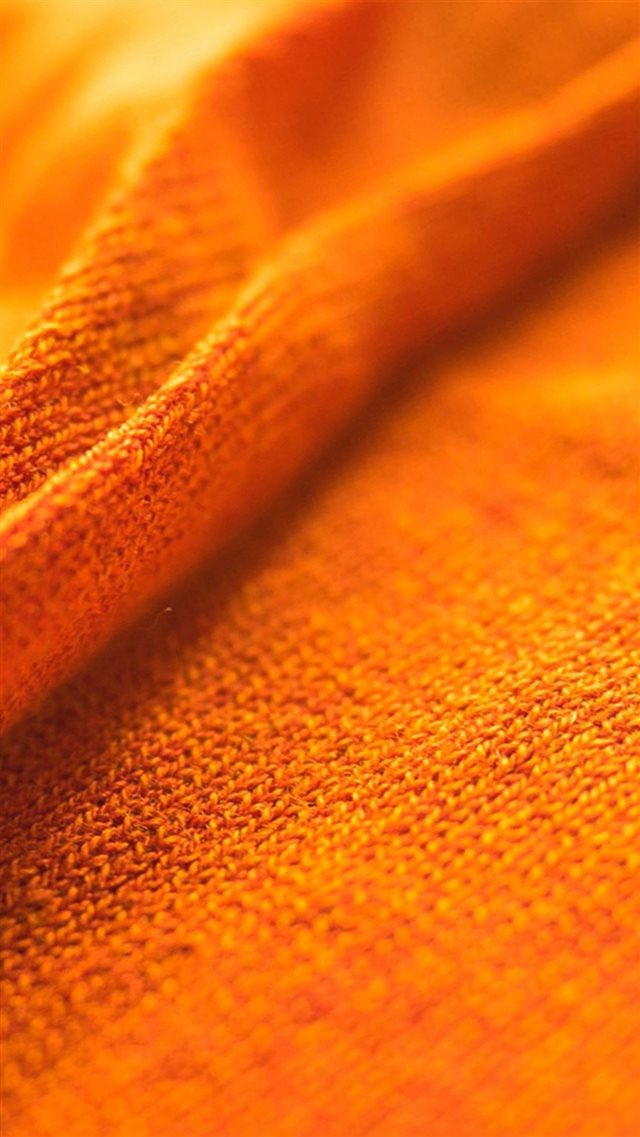 Texture Fur Orange Woolen Pattern iPhone 8 wallpaper 