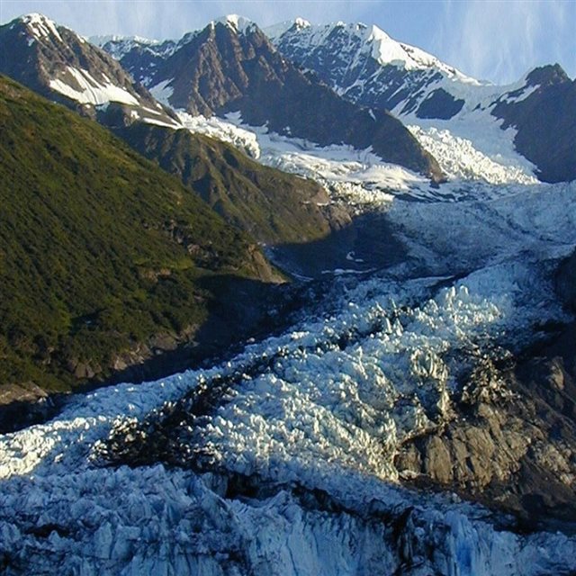 Alaska Fjord Nature Landscape iPad wallpaper 