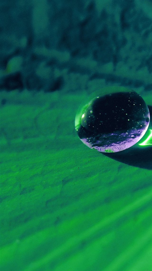 Water Drop On Green Flower Nature iPhone 8 wallpaper 