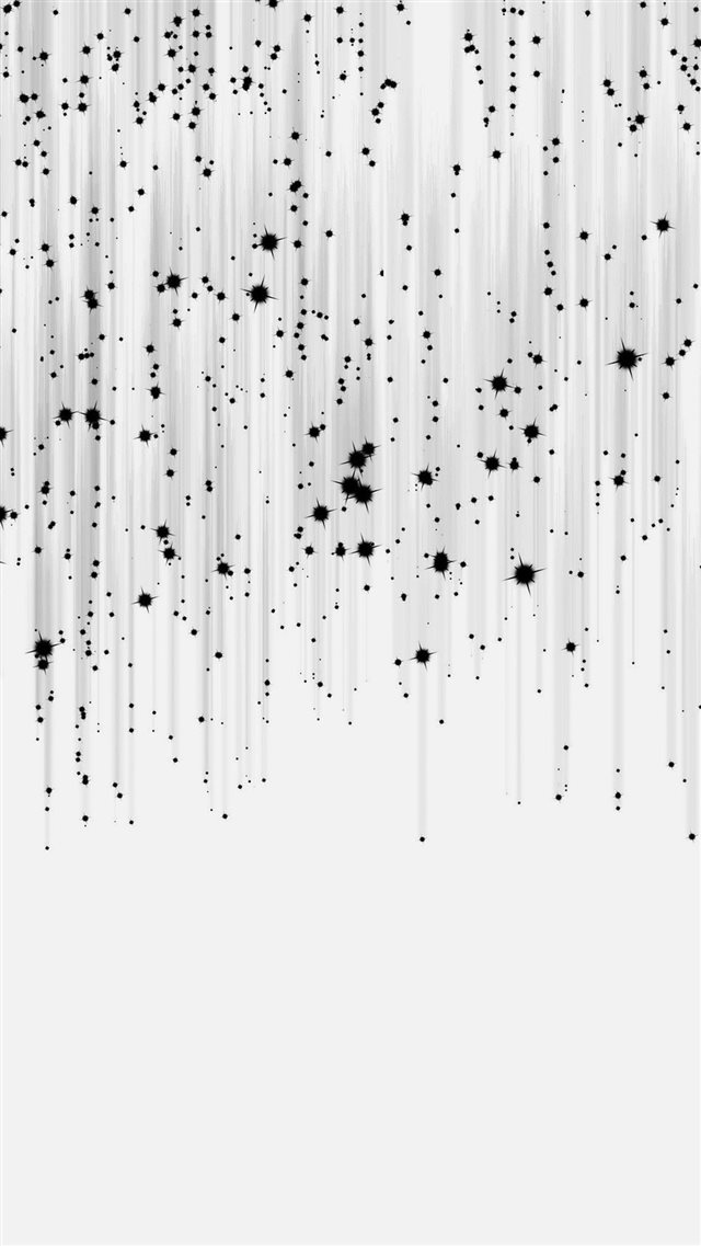 Meteor Shower Star White Bw Pattern Art iPhone 8 wallpaper 