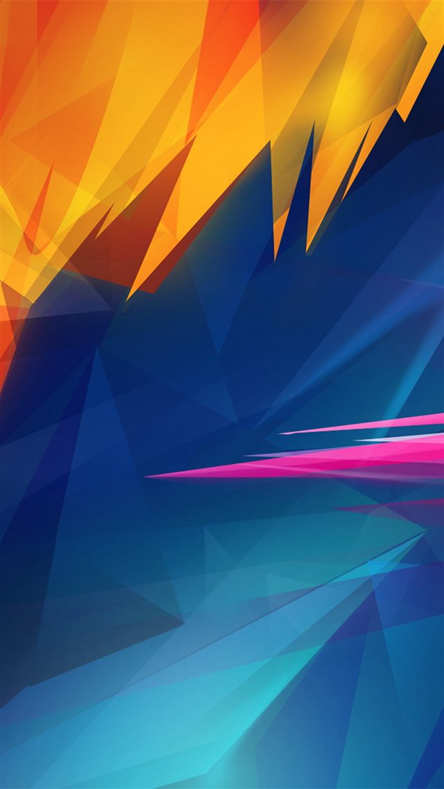 Abstract Art Polygons Pattern iPhone 8 wallpaper 