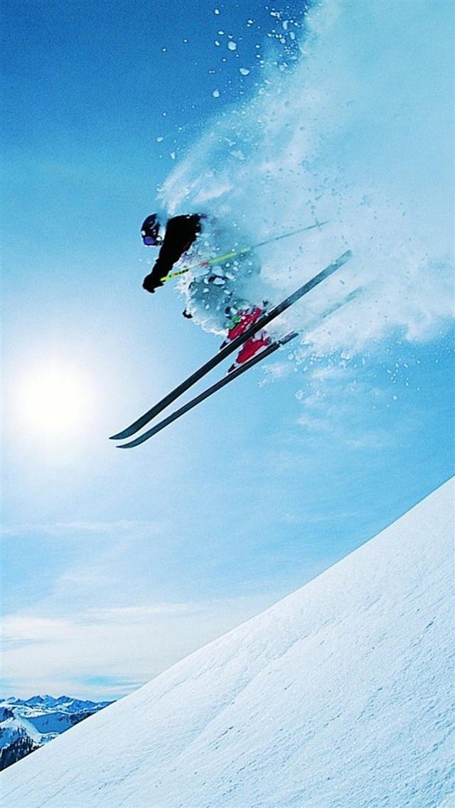 Exciting Skating Sports Mountain iPhone 8 wallpaper 