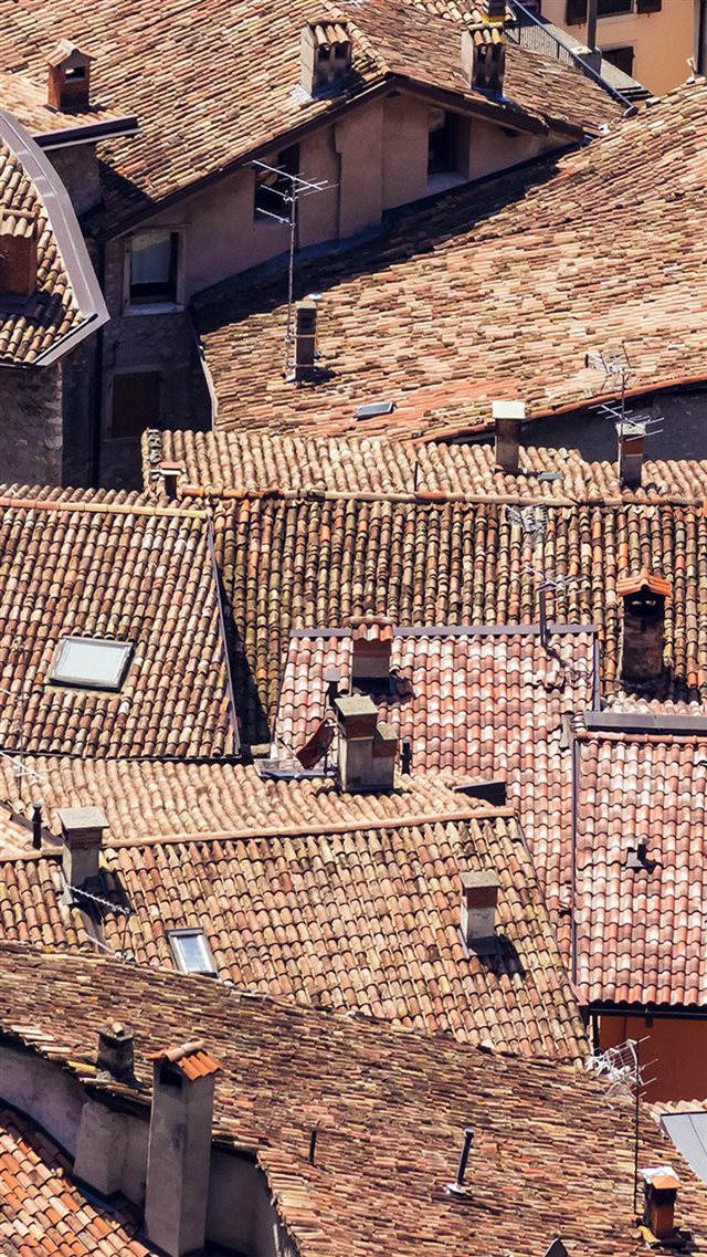 Home Roof Pattern City iPhone 8 wallpaper 