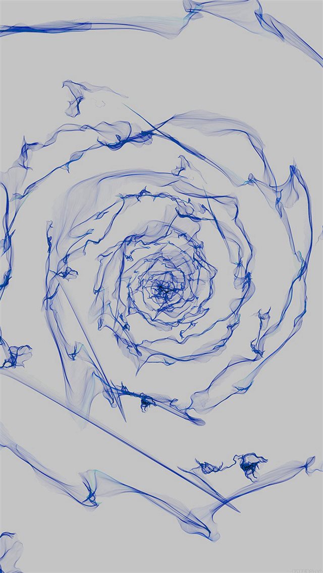 Spiral Dark Blue Digital Art Pattern iPhone 8 wallpaper 
