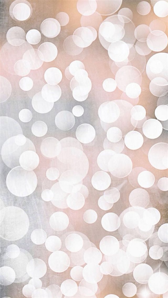 Golden Bokeh Light Circles iPhone 8 wallpaper 