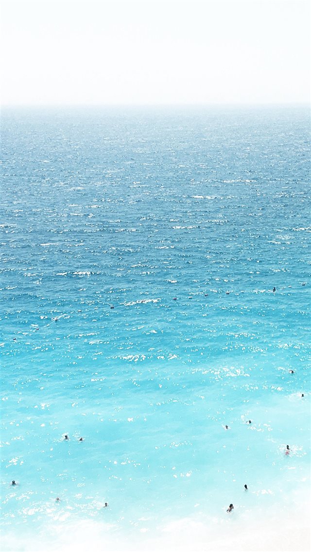 Vacation Beach Sea Blue Summer Water iPhone 8 wallpaper 