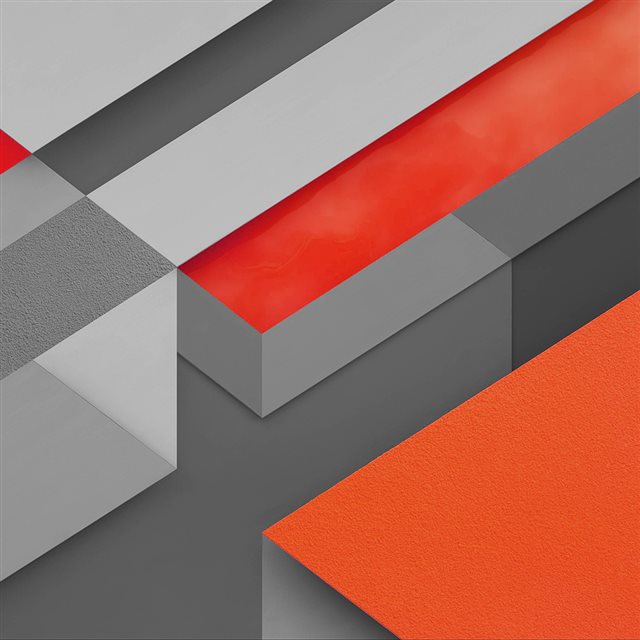Marshmallow Android Orange Triangle Pattern iPad wallpaper 