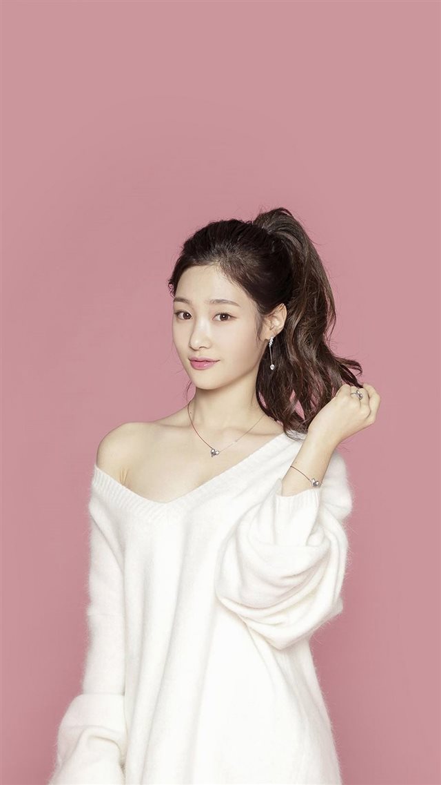 Pink Ioi Chaeyeon Cute Kpop Asian iPhone 8 wallpaper 
