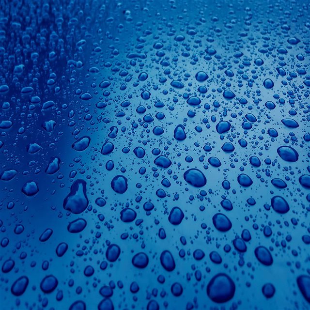 Rain Drop Nature Blue Sad Pattern iPad wallpaper 