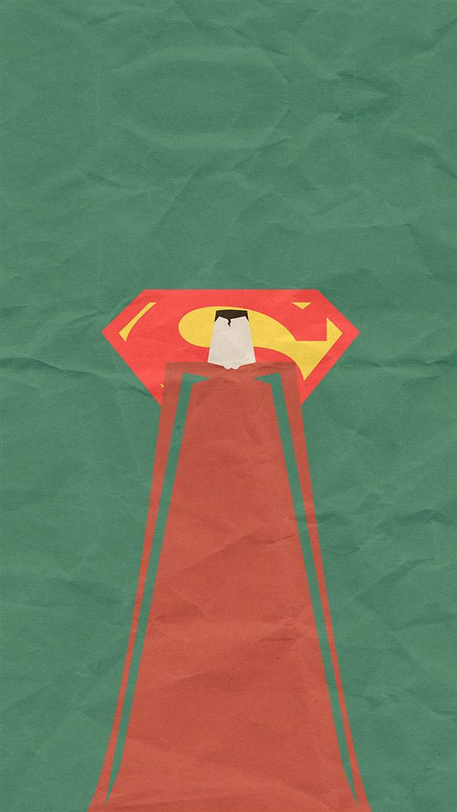 Superman Minimal Art Illustration iPhone 8 wallpaper 