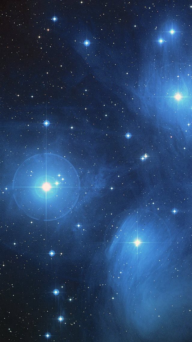 Space Dark Star Blue Pattern iPhone 8 wallpaper 