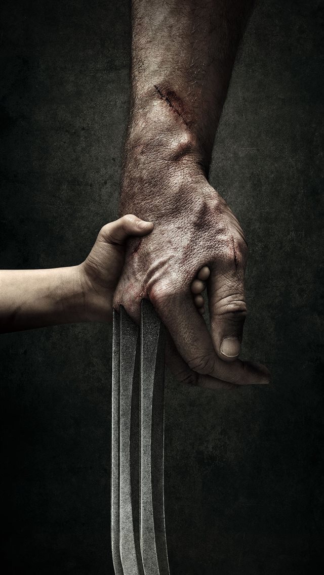 Wolverine 3 Rogan Movie Poster iPhone 8 wallpaper 