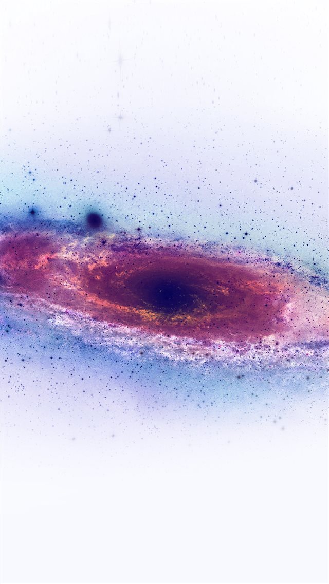 Galaxy Black Hole Inverse iPhone 8 wallpaper 
