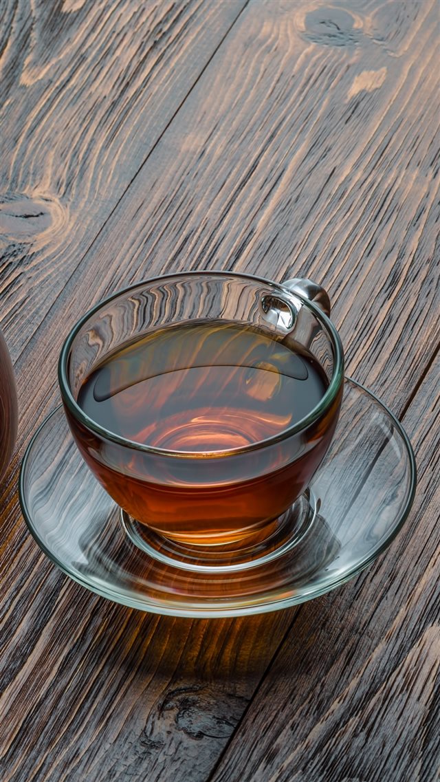 Cup Tea Wooden Party iPhone 8 wallpaper 