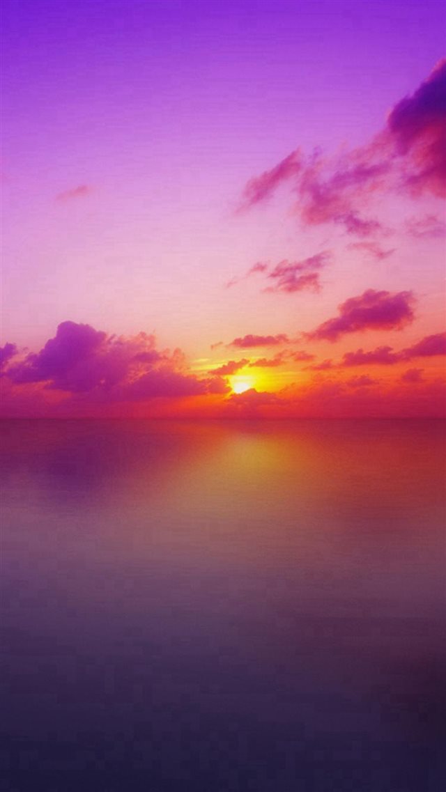 Nature Mystery Beautiful Sunrise Landscape iPhone 8 wallpaper 