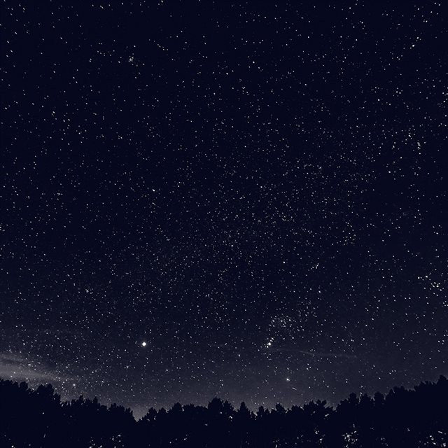 Space Sky Night Dark Nature Bw iPad wallpaper 