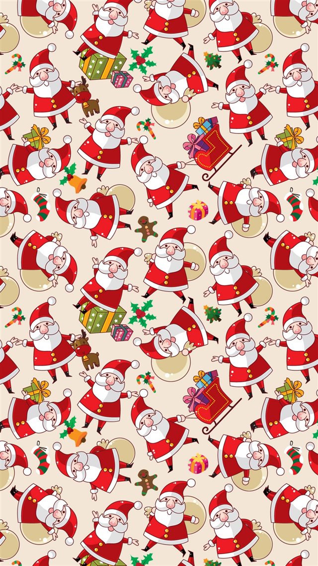 Santa Claus Texture Background Pictures iPhone 8 wallpaper 