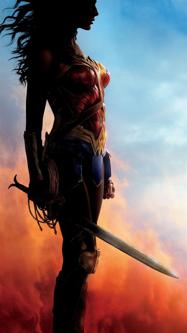 Wonder Woman 2017 iPhone 8 wallpaper 
