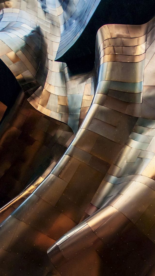 Golden Metal Armor Abstract iPhone 8 wallpaper 