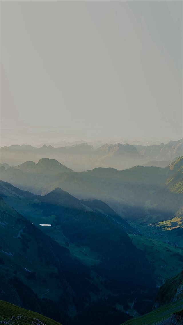 Swiss Mountain Hill Darken Alps Nature iPhone 8 wallpaper 