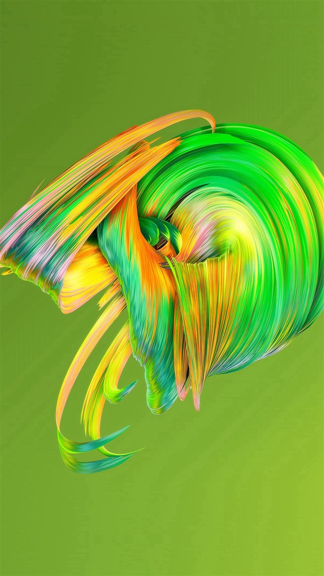 Abstract Digital Art Pattern Background Green iPhone 8 wallpaper 