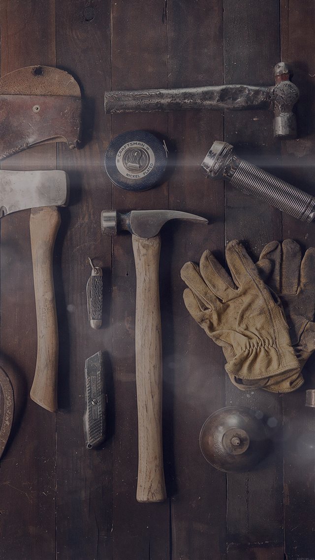 Woodworker Workshop Tools  iPhone 8 wallpaper 