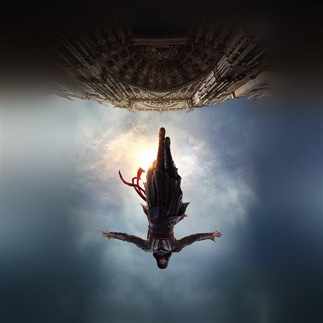 Assasins Creed Film Poster Illustration Art iPad wallpaper 