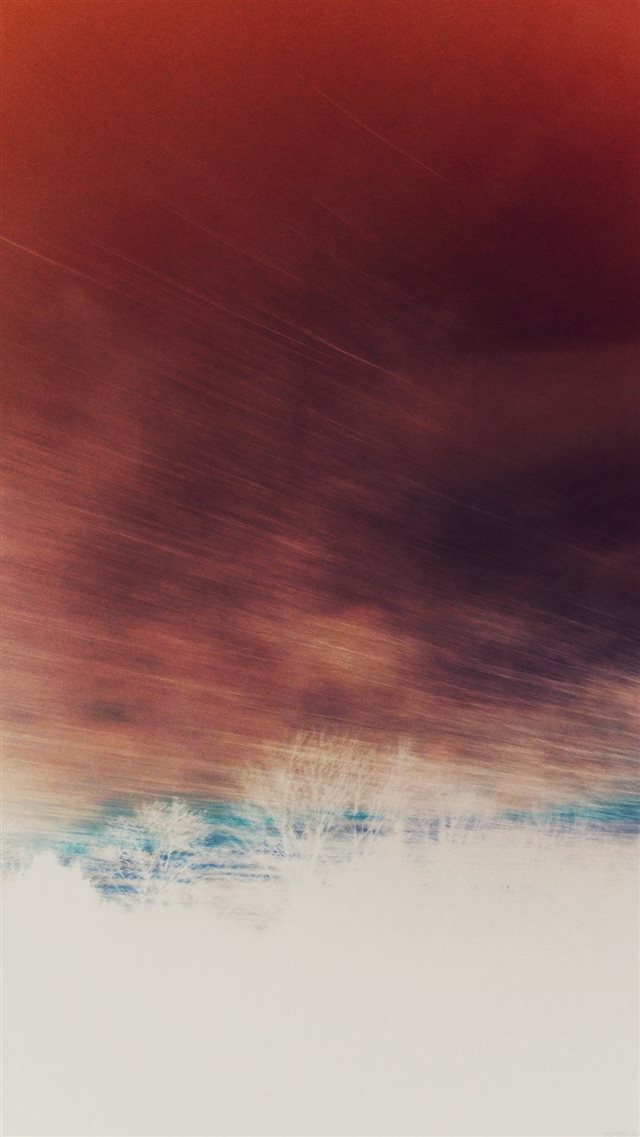 Train Nature Red Sky View Bokeh iPhone 8 wallpaper 