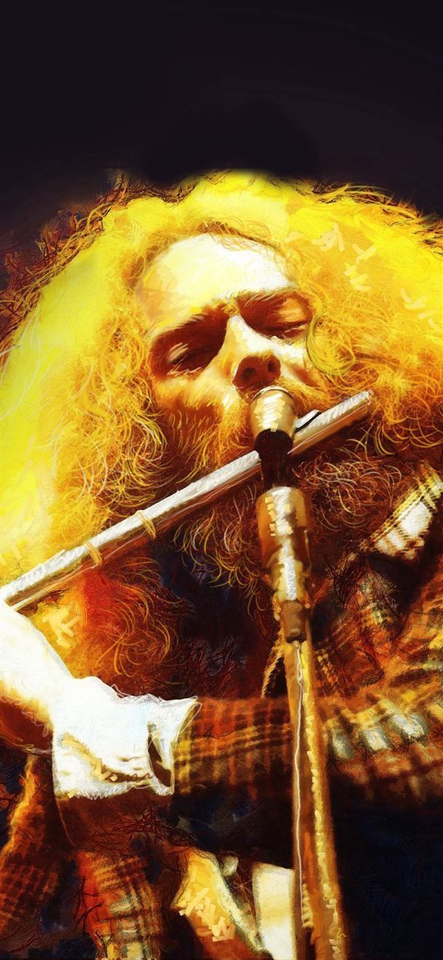 Jethro Tull Live At Madison Square iPhone X wallpaper 